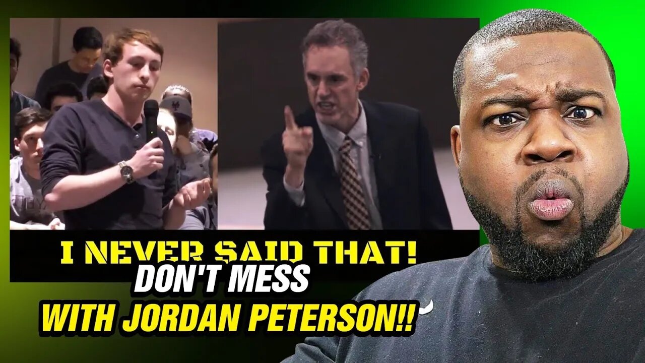 Student Tries to FRAME Jordan Peterson And He's INSTANTLY DISPROVEN