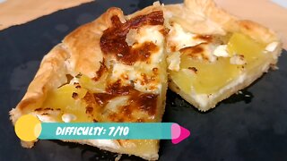 How to make quiche with potatoes and cream cheese