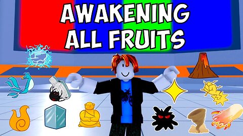 Awakening ALL Bloxfruits in an LVL 700 ACCOUNT in BLOXFRUITS | ROBLOX