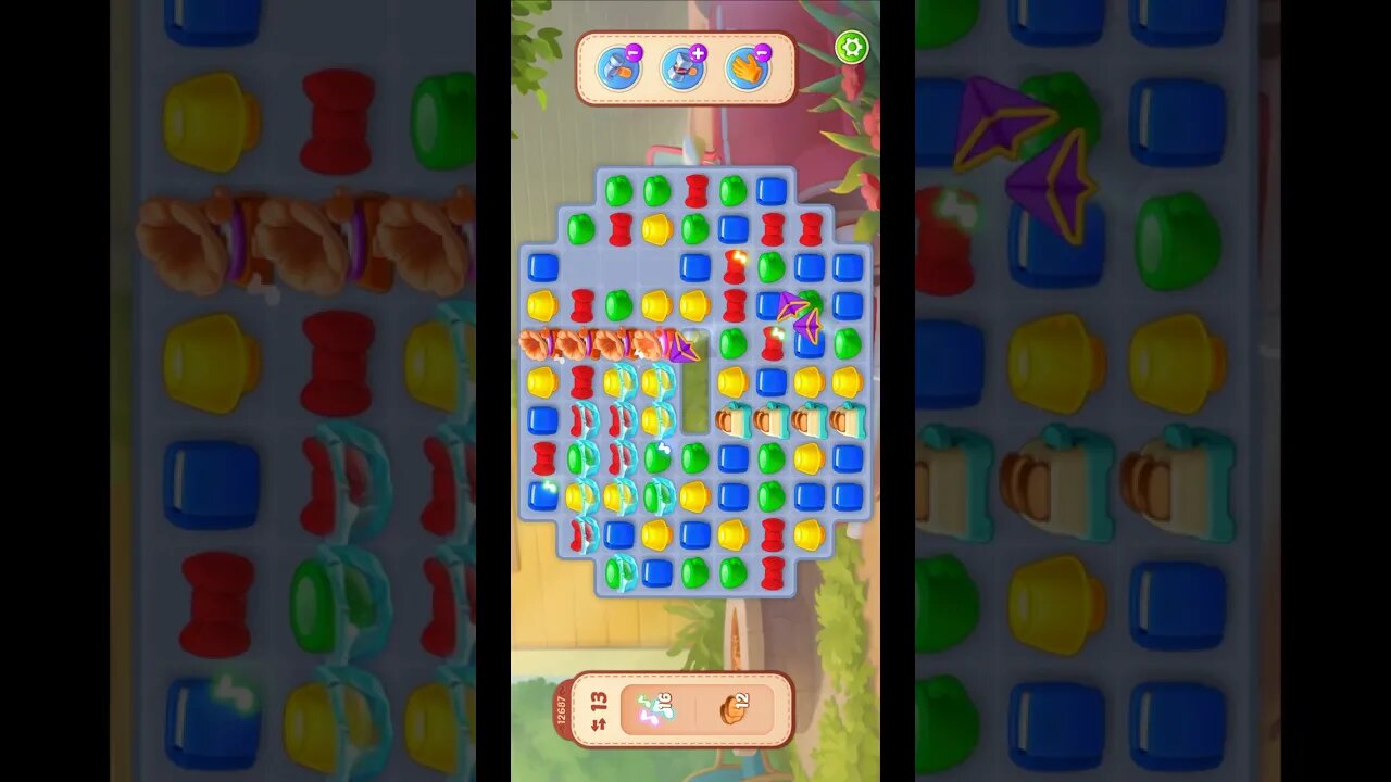 Shorts Playrix Homescapes Gameplay Walkthrough Level 12687-040