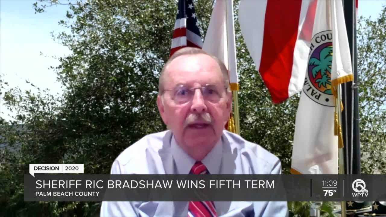 Palm Beach County Sheriff Ric Bradshaw wins fifth term