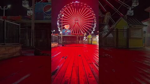 casino pier seaside heights nj ferris wheel #ocean #meditation #beach 10/15/2023