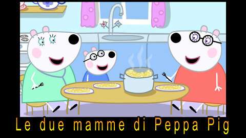 Le due mamme di Peppa Pig