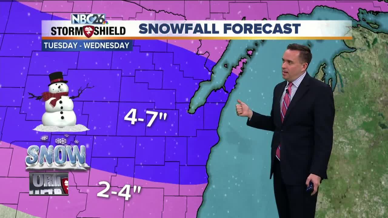 NBC26 Storm Shield weather forecast