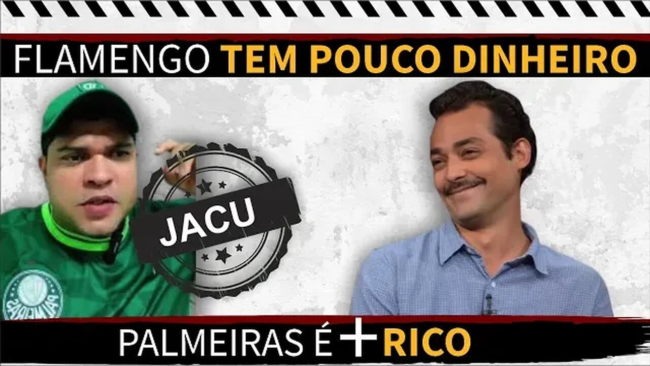 🔴⚫ PALMEIRENSE DISSE: "TODO MUNDO SABE, PALMEIRAS TEM MAIS DINHEIRO QUE O FLAMENGO".