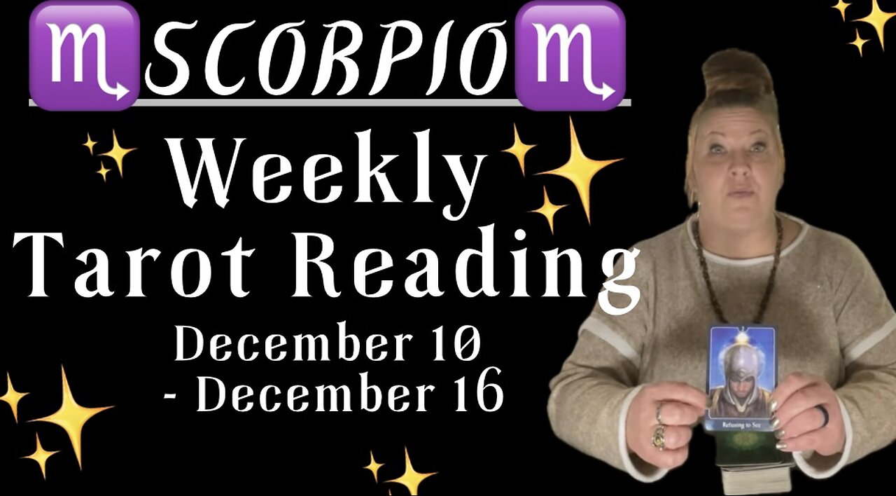 ♏️ Scorpio Weekly Tarot Forecast