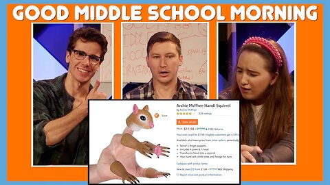 The weirdest things on Amazon 😳| Good Middle School Morning | Episode 6