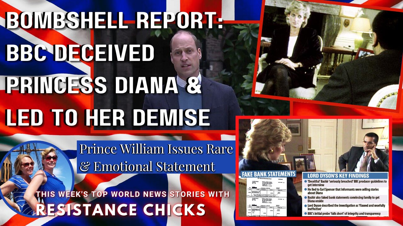 Bombshell Report: BBC Deceived Princess Diana & Led to Her Demise; TOP EU/UK News 5/23/21