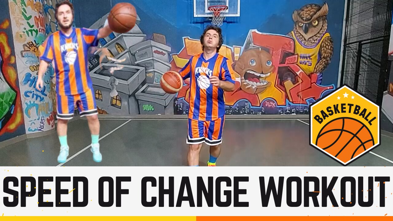 14 MIN SPEED OF CHANGE BASKETBALL DRIBBLING FOLLOW ALONG WORKOUT