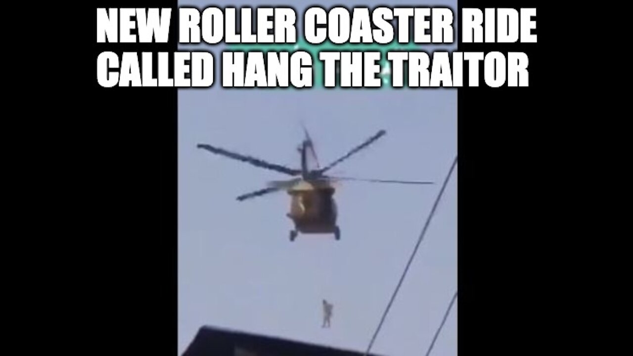 Taliban Hangs “Traitor” by the Throat From Black Hawk Helicopters