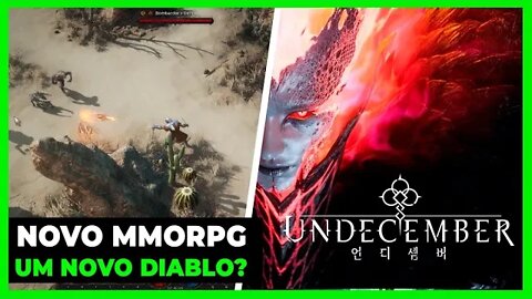 TESTANDO A VERSÃO BETA DO UNDECEMBER! UM DIABLO MMORPG! GAMEPLAY - PT - BR