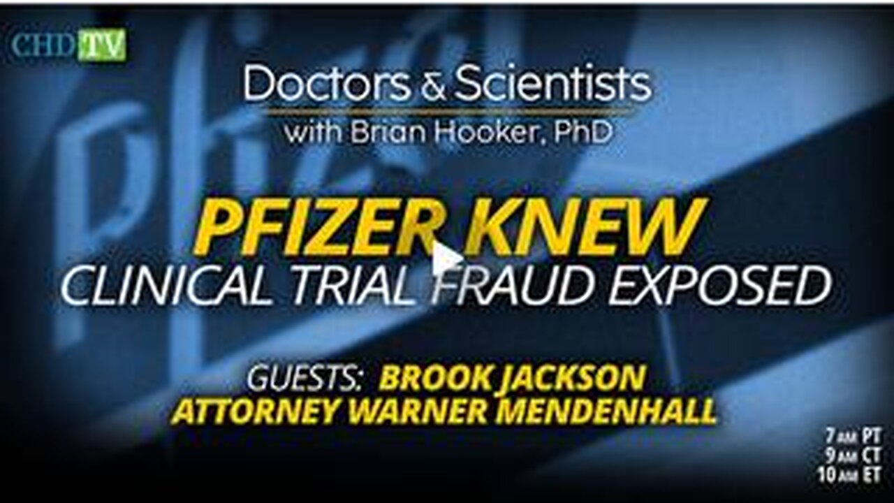 Pfizer Knew | Clinical Trial Fraud Exposed