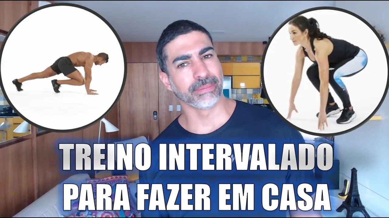 Treino intervalado (HIIT) para fazer em casa