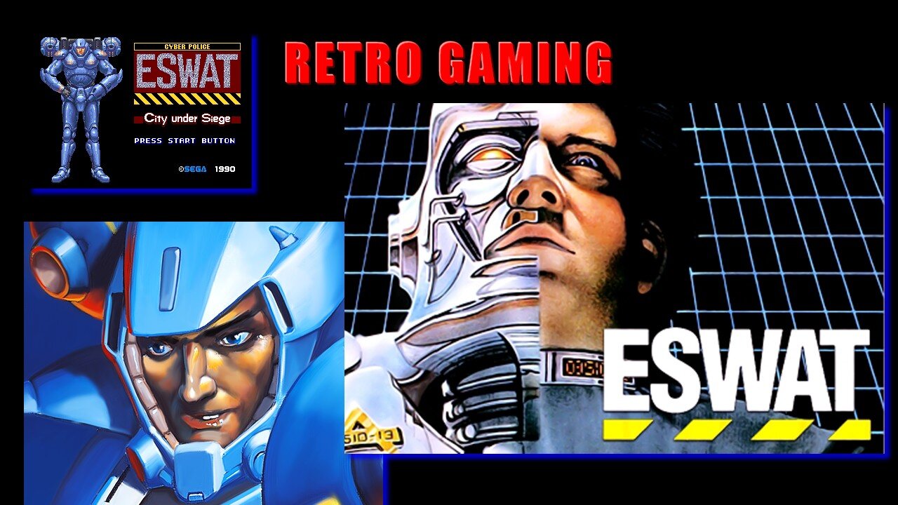 E Swat City Under Siege Sega Genesis #retrogaming #retrogame #videogame #viral #dudivulgagames