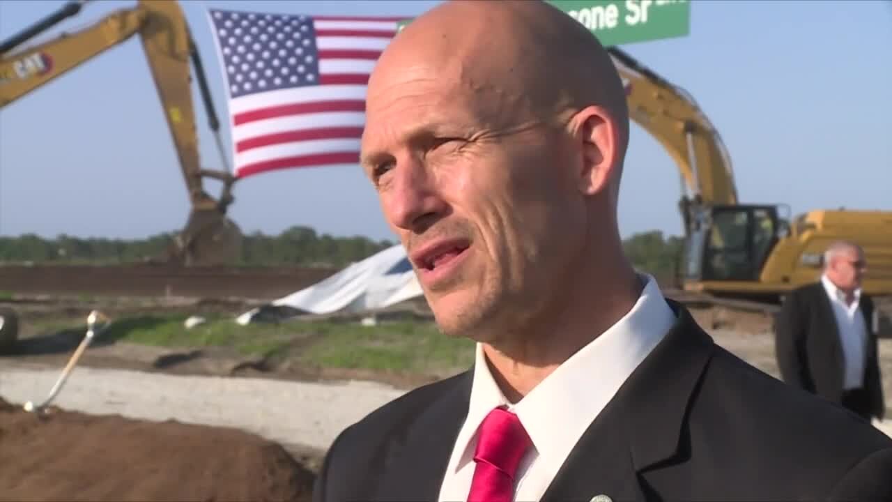 City of Port St Lucie breaks ground on Legacy Park at Tradition, new FedEx facility