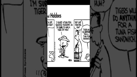 Calvin and Hobbes comic