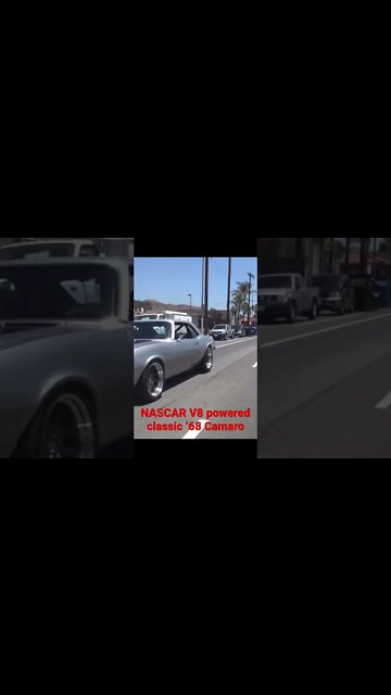#shorts #nascar #v8 #camaro #car #musclecar #cool Nice classic ‘68 Camaro with NASCAR V8 #fast