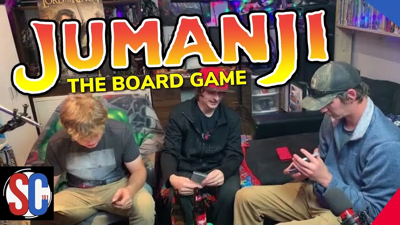 Jumanji The Board Game! With Nick Sunny and Bud