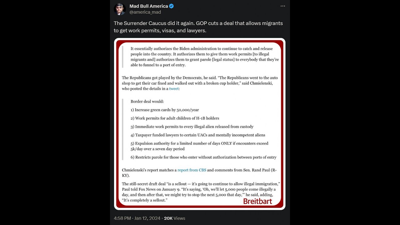 Texas National Guard Deploys ARMED SOLDIERS To STOP Biden’s Border Patrol 1-15-24 Timcast IRL