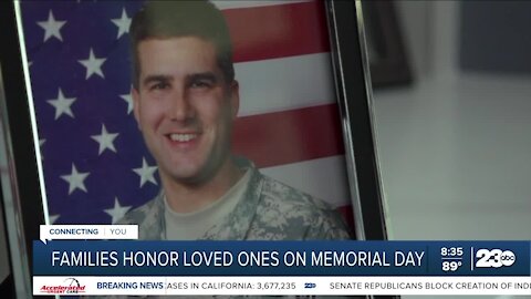 Families honor loved ones on Memorial Day