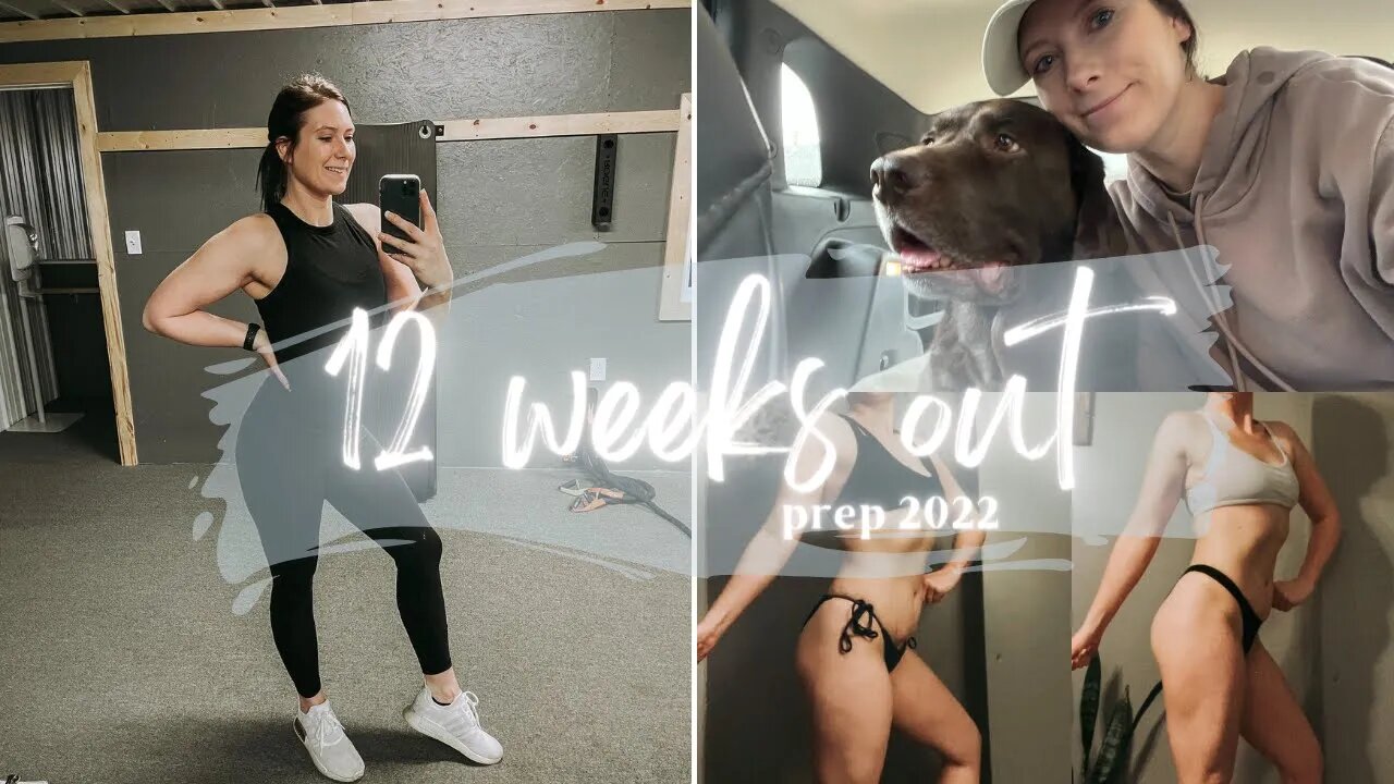 its been a tough week | 12 weeks out | Bikini Prep 2022