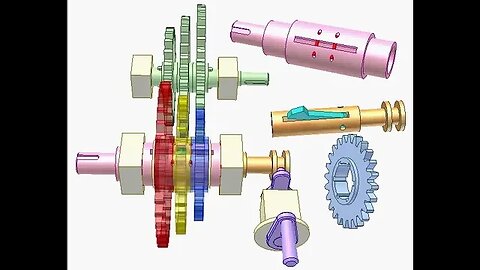 2181 Shifting gear mechanism 3