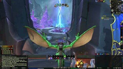 World of Warcraft Dragonflight Aiding Azure Span