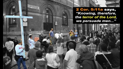 Police (Garda) Shut Down Preacher in Temple Bar | Dublin, Ireland Missions Trip | Kerrigan Skelly