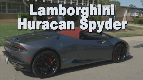 2016 Lamborghini Huracan Spyder - SuperCar