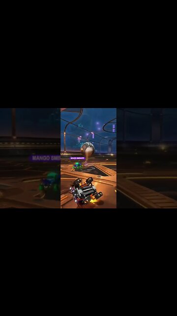 Luckiest save in rocket league… #shorts #lucky