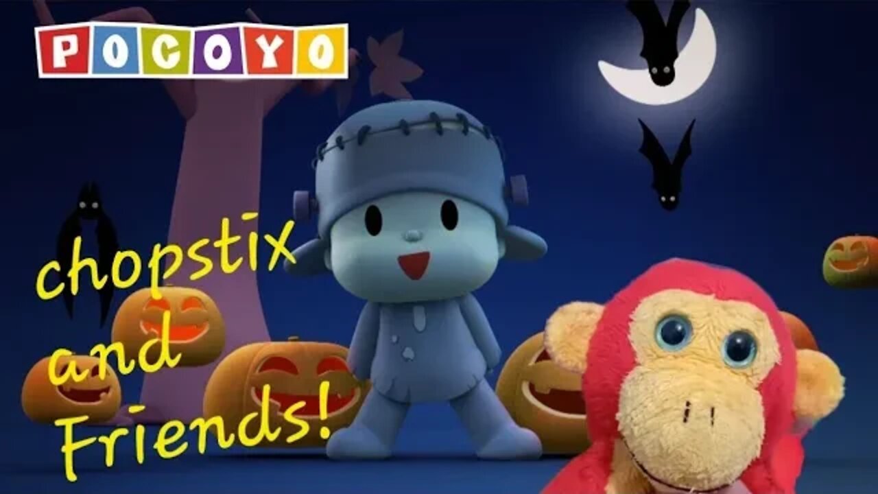 Chopstix and Friends! Pocoyo Halloween Music Special! #pocoyo #halloween #youtube #youtuber