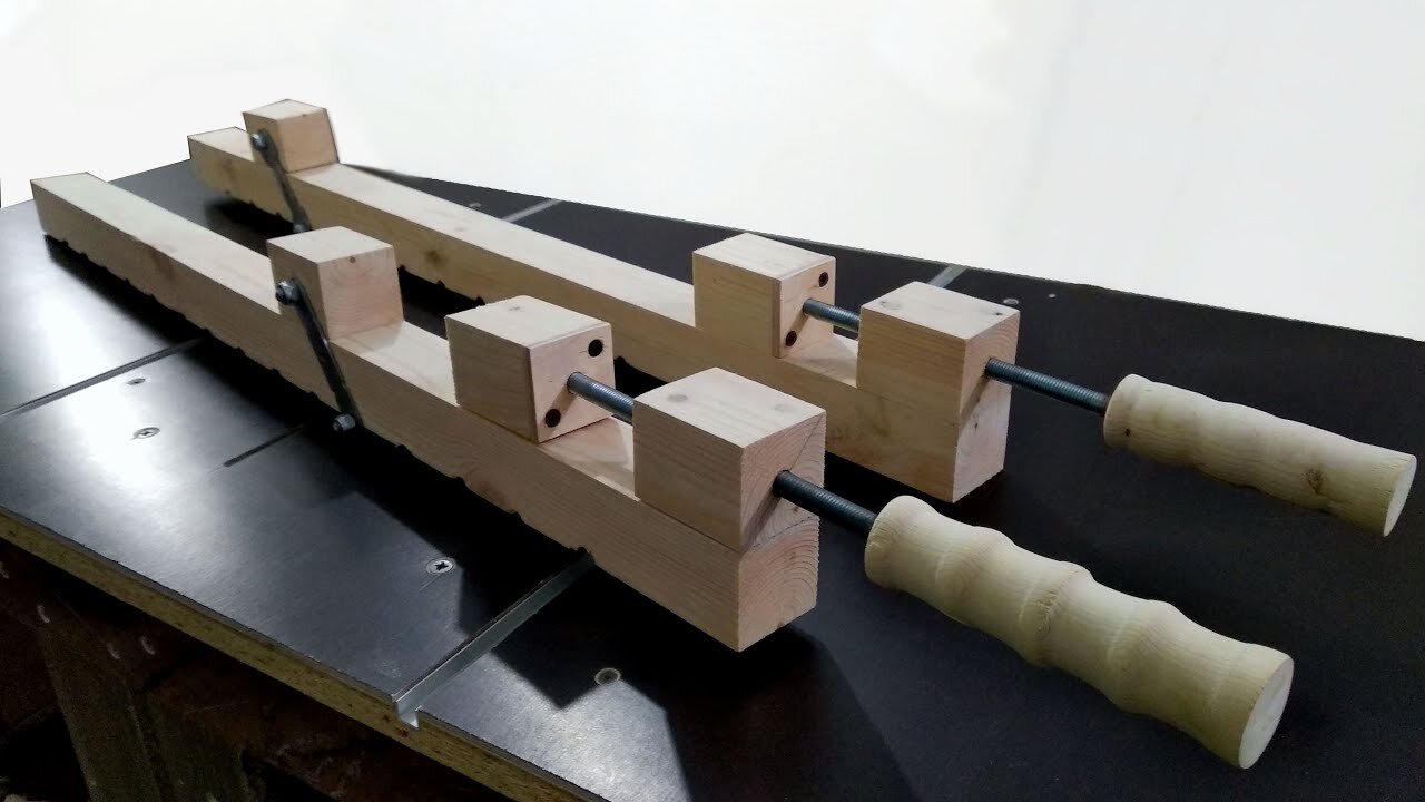 Woodworking – Homemade Bar Clamps