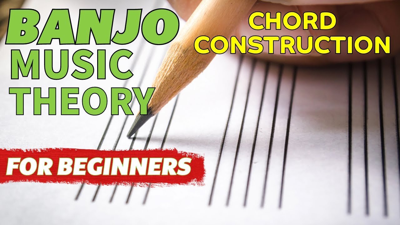 Beginner Banjo music theory | Chord construction 5