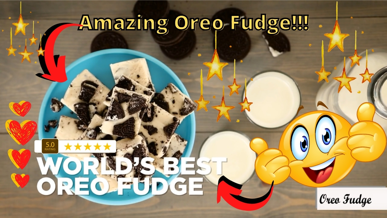 Oreo Fudge Recipe - Worlds Best Oreo Fudge