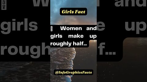 🧕 Women and girls make up roughly half