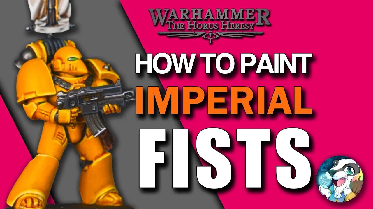 How to paint IMPERIAL FISTS | Horus Heresy | 7th Legion