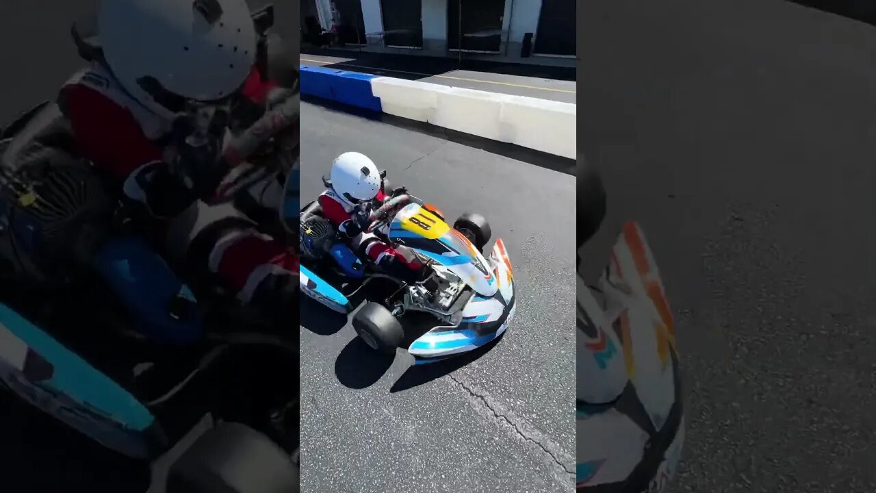 Head up. No negativity. Only improvement! #gokart #racing