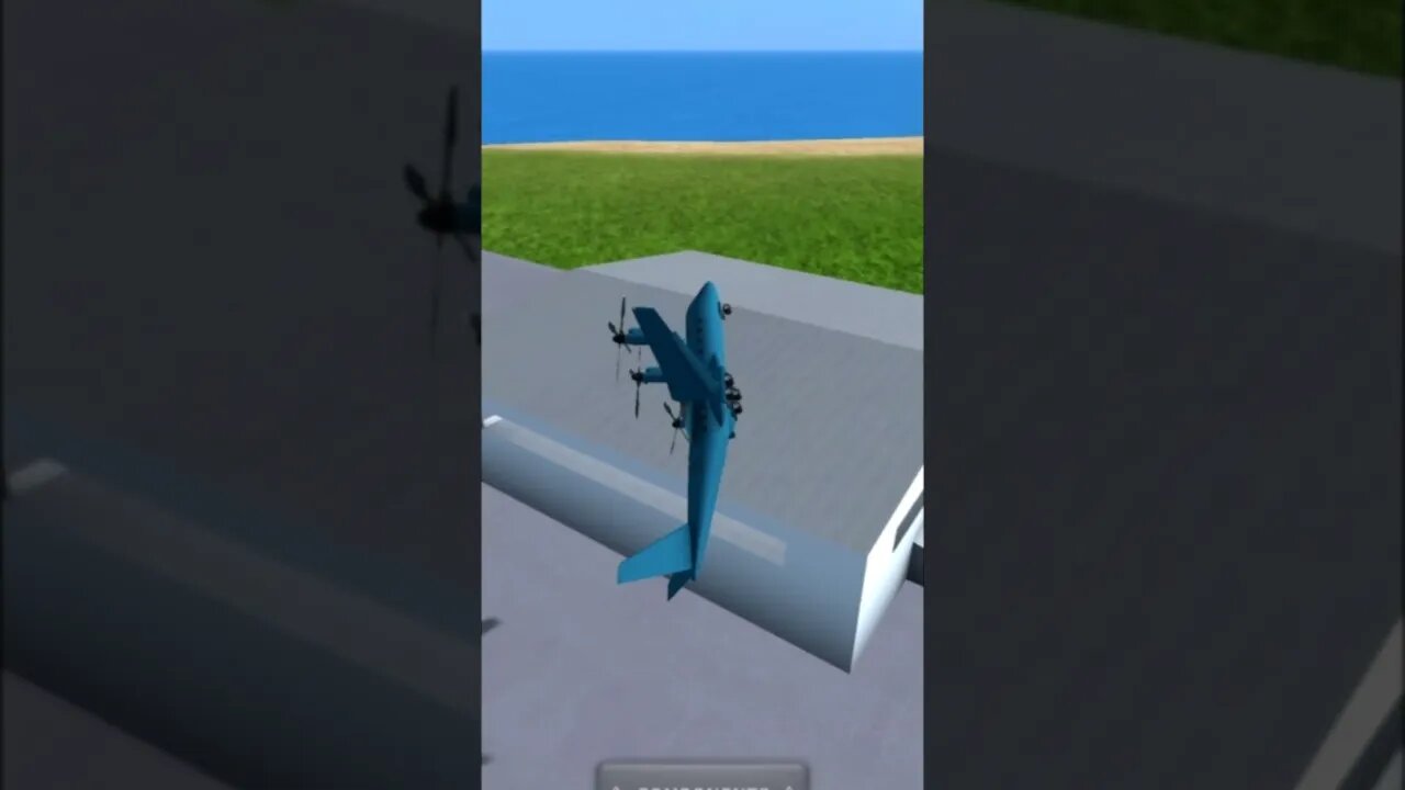 When you try to steal a plane | Turboprop Flight Simulator #shorts