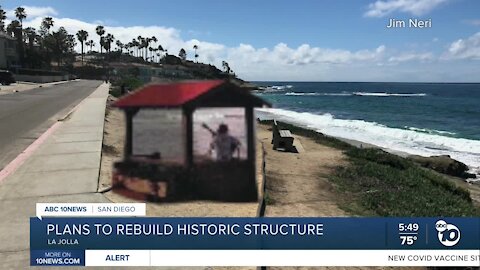 Plans to rebuild historic Windandsea belvedere in motion