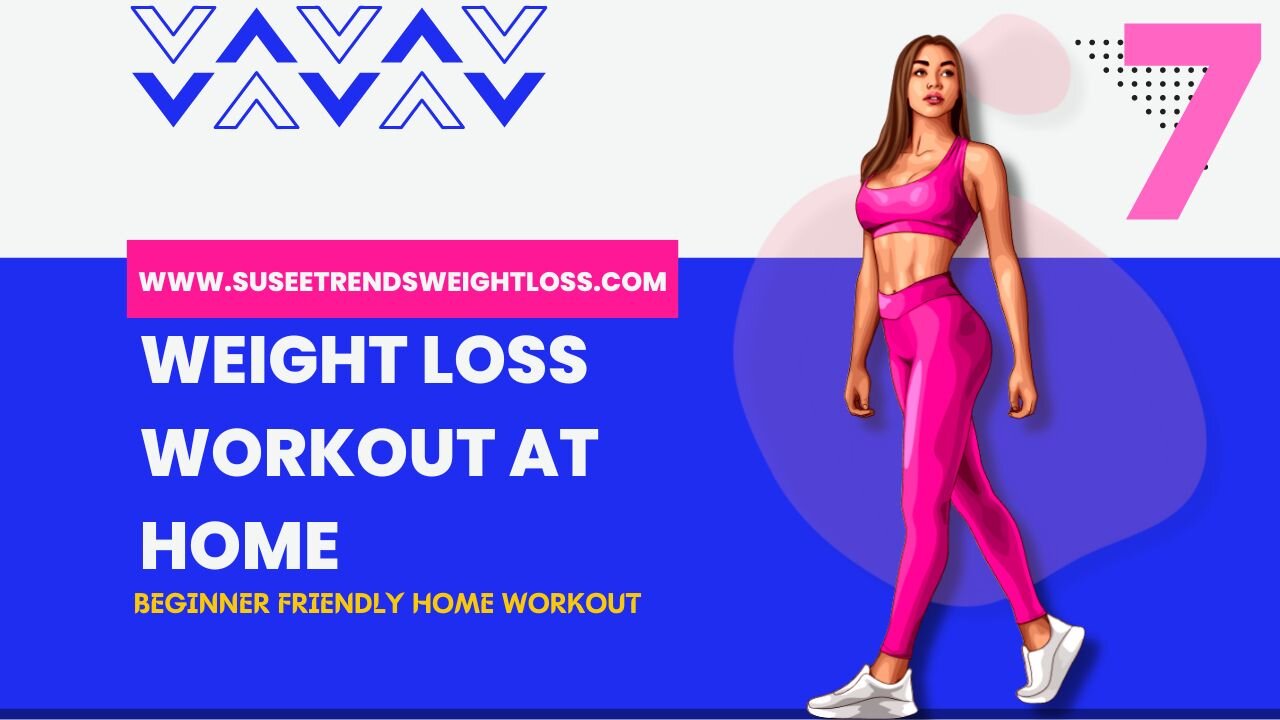 weight loss workout at home for beginners (No Equipment ) 07