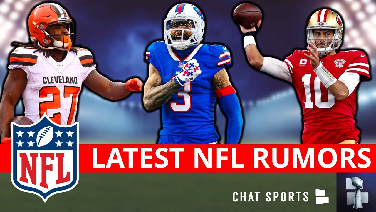 NFL News From Training Camp: OBJ To The Bills? NFL Rumors On Jimmy Garoppolo & Kareem Hunt Trade?