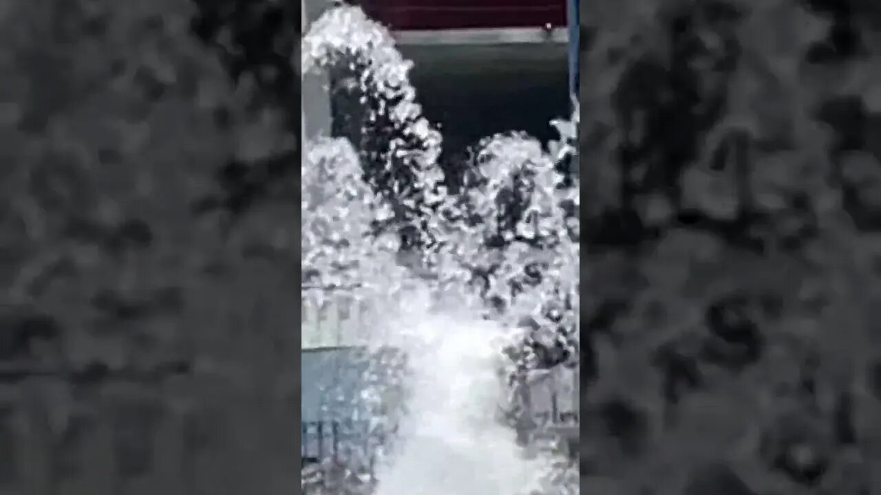 Slow Motion Water Fountain