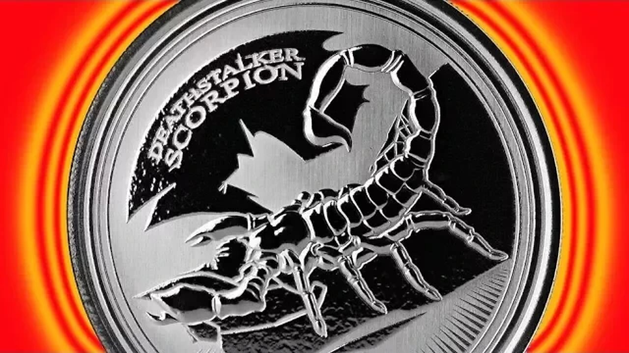 Deathstalker Scorpion Silver Coin!