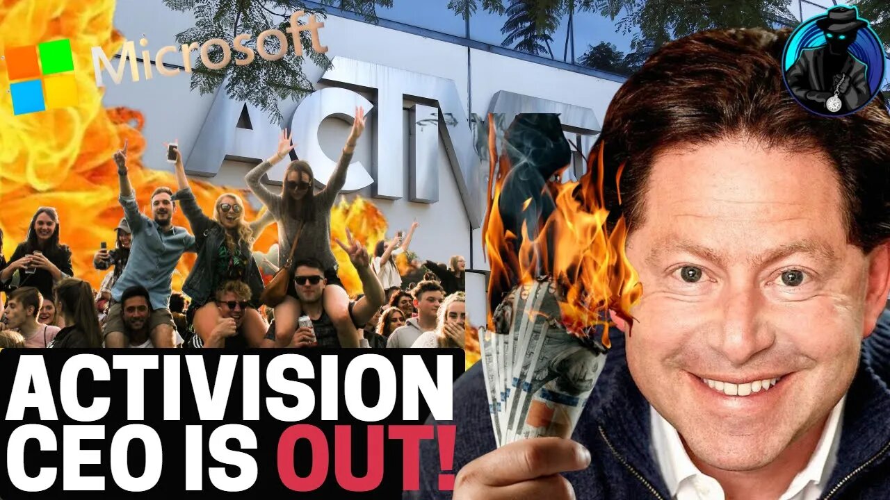 Activision Blizzard CEO Is GONE After Microsoft Merger & Gaming Community Celebrates!