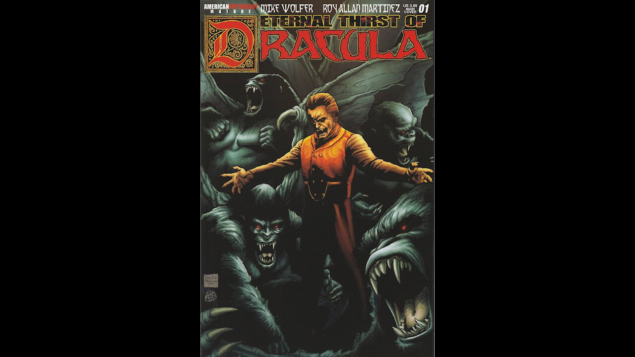 Eternal Thirst of Dracula -- Issue 1 (2017, American Mythology) Review