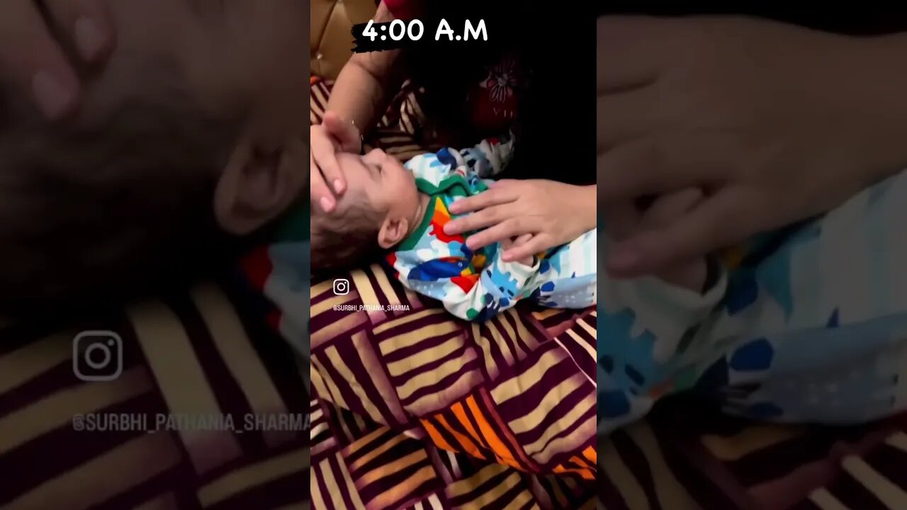 Newborn night routine 🤪⚠️#trendingshorts #funny #newmom #baby #viral #blessed #babygirl #newborn