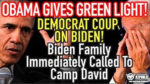 Obama Gives Green Light! Democrat Coup On Biden - Biden Family Immediately Called To.. - 7/2/24..