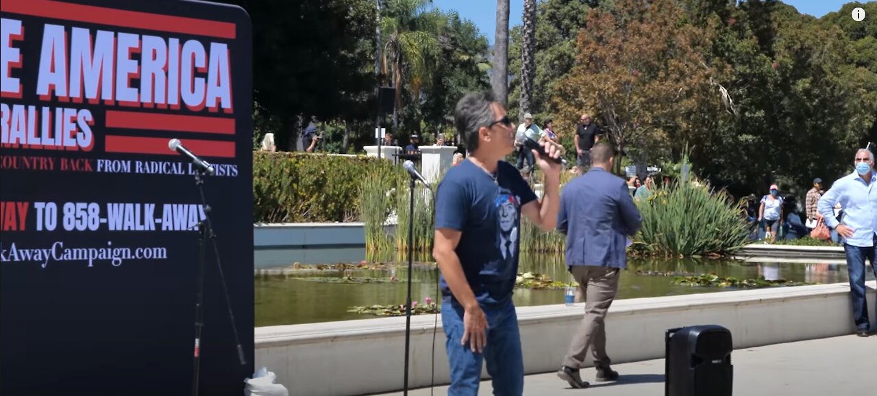 Scott Baio “I Love My Country” Rescue America Rally