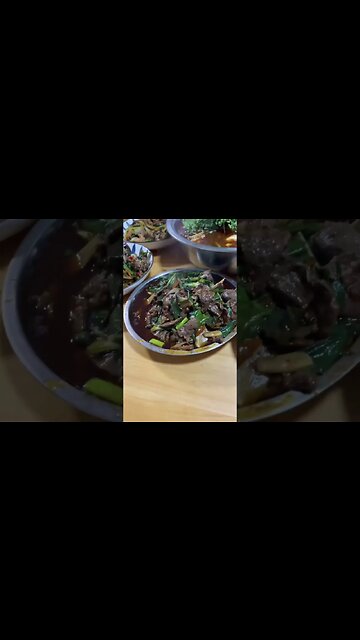 Chinese New Year Eve Dinner village style