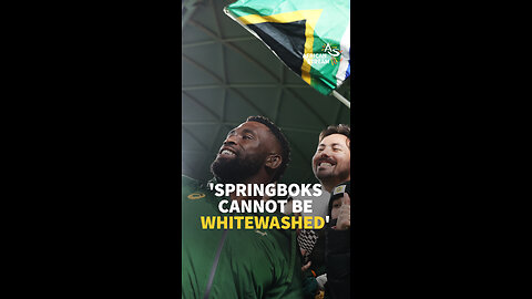 'SPRINGBOKS CANNOT BE WHITEWASHED'